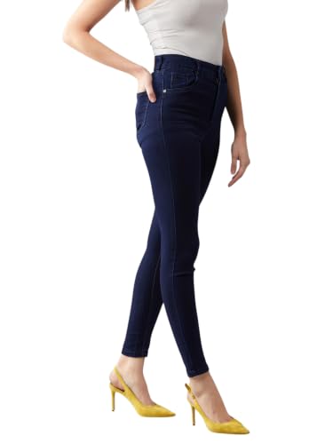 Image of Dolce Crudo Distressed High Rise Skinny Jeans for Women