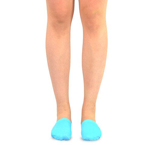 Image of Fashion Liner Toe Topper Socks for Women Invisible Hidden Half Socks Good for Sandal or Dress Shoes 5-Pairs