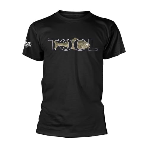 T-Shirt Tool noir pour adulte taille S en coton confortable