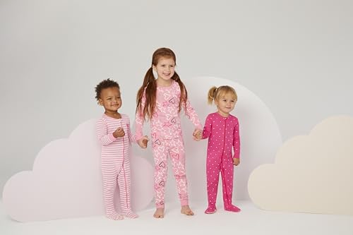 Image of HUGGIES Baby Long Sleeve Pajama 4-piece Set