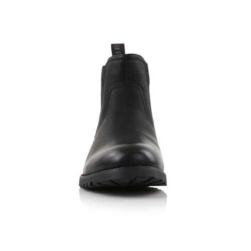 Image of Polar Fox Men's Classic High-Top Chelsea Boot | Stylish Slip-On Ankle Boot for Dress, Casual & Formal Wear