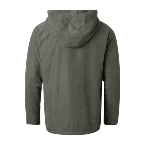 Chaqueta con capucha de ajuste comodo e impresion 3D con cremallera completa para jovenes 3