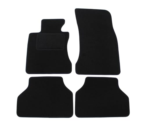 Tapis de sol en velours haut de gamme sur mesure pour BMW Série 5 E60 E61 J&J Automotive