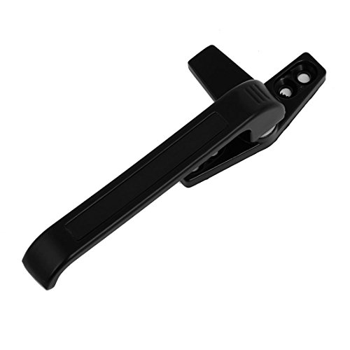 sourcingmap Casement Window Zinc Alloy Right Hand Screw Fixing Locking Handle Grip Black - Image 4