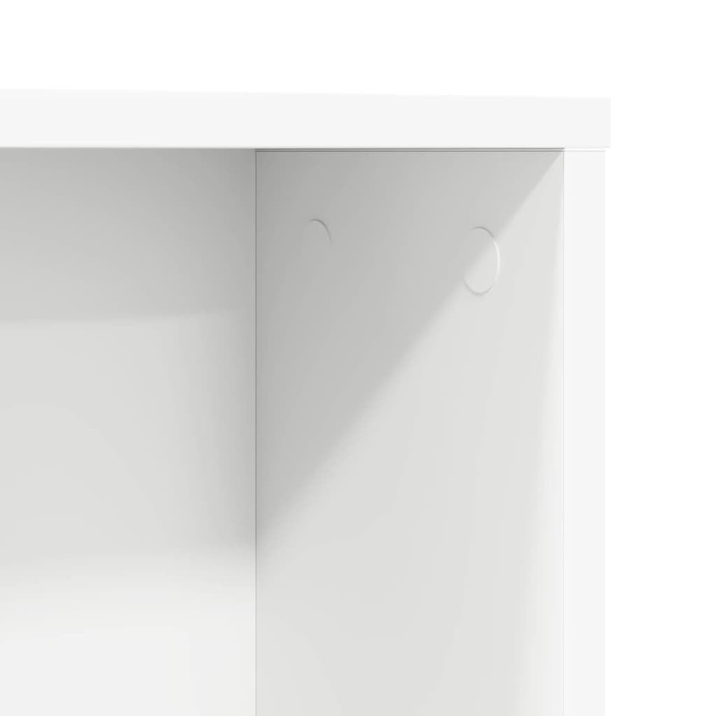 vidaXL Escritorio con Estante 91 x 50 x 149 cm Madera de ingeniería, Sala, Escritorio Moderno, Compacto, Mesa de Estudio, Espacio Duradero, Funcional y Estiloso