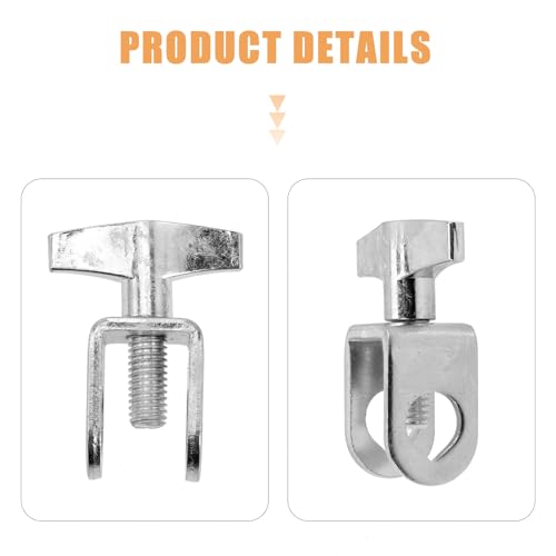 Clamp para montar cencerro en batería, accesorio percusión miniatura 7