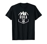 Questo design Ruka Finland con montagne rocciose è perfetto per un fan di Ruka, Finlandia. Perfetto per chi ama la natura, lo sci e le montagne innevate.