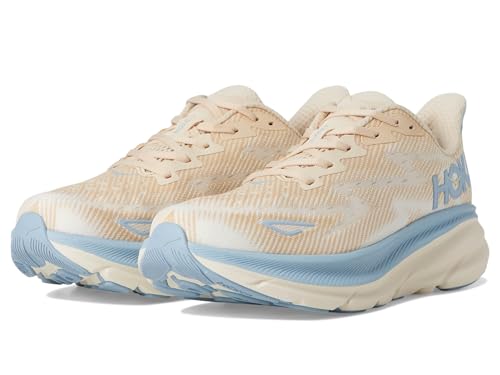 Image of Hoka Men's Clifton 9 Sneaker, Oak /Alabaster, 16