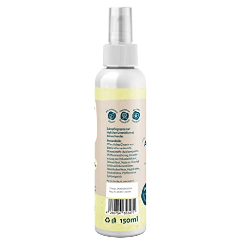 Dentalspray für Hunde von Knuffelwuff zur Maulhygiene und Atemfrische