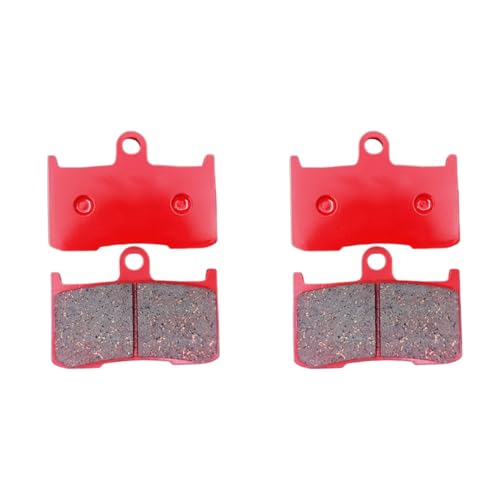 Keramikbremsbelastungen vorne und hinten kompatibel mit Indian Chief Classic Vintage Chieftain Dark Horse Limited Roadmaster Springfield Models 2014-2020(Front 2 pairs)