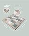 ULLENBOOM Krabbeldecke für Baby 120x120 cm – OEKO-TEX Materialien, Made in EU – Krabbeldecke Baby Gepolstert, Spieldecke, Krabbelmatte & Spielteppich