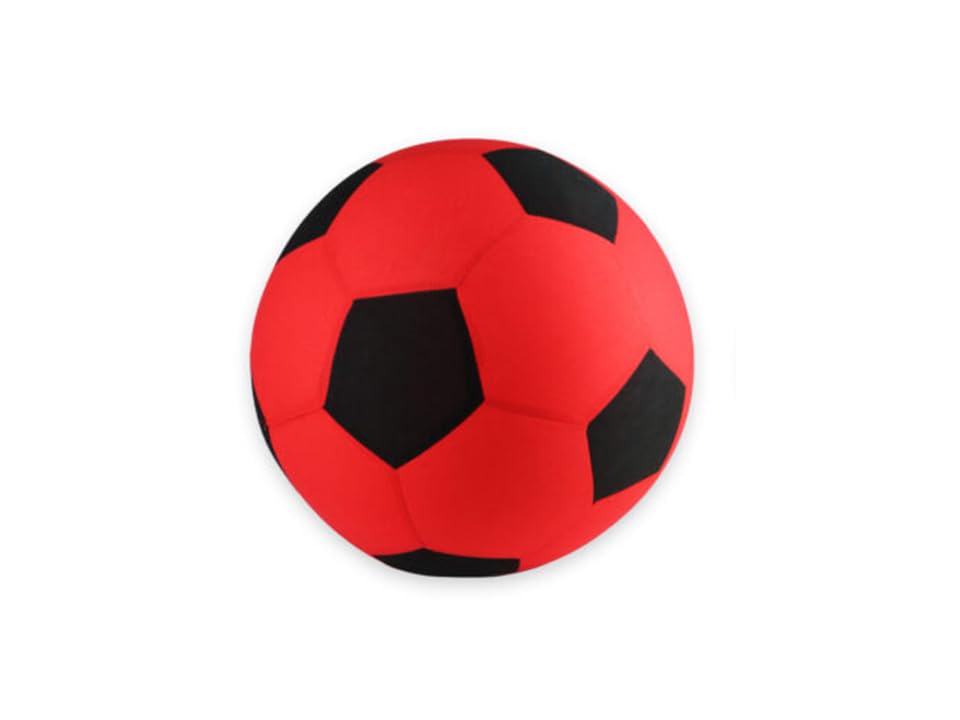 Mega Football 45cm Large Size Ball – Durable Outdoor Soccer Ball for Kids & Adults, Training & Play (Red) — image 1