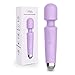 Produktbild Massage Wand Massagestab kabelloser elektrisch - 20 Verschiedene Vibrationsarten 9 Geschwindigkeiten USB Wiederaufladbar