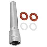 Ersatz Dampfdüse für Kaffeemaschine EC680 EC685 ECP3420 kompatibel Edelstahl mit Silikonringen für Dampfsystem Effizienz