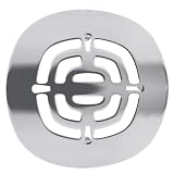 Westbrass Brass Snap-In Shower Strainer Grid, Polished Chrome, D316-26