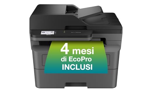 Brother MFCL2860DWE Multifunzione Laser Monocromatica 4 in 1(Stampa/Copia/Scan/Fax),Ecopro ready, 34...