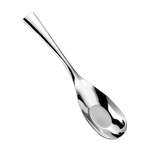Stainless Steel Kitchen Serving Spoon Elegant Party Serving Spoon Stainless Steel 316L Large Capacity 9.8Inches Length