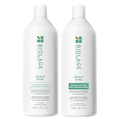 Biolage Scalp Sync Clarifying Duo – For Oily Scalps, 33.8 fl oz