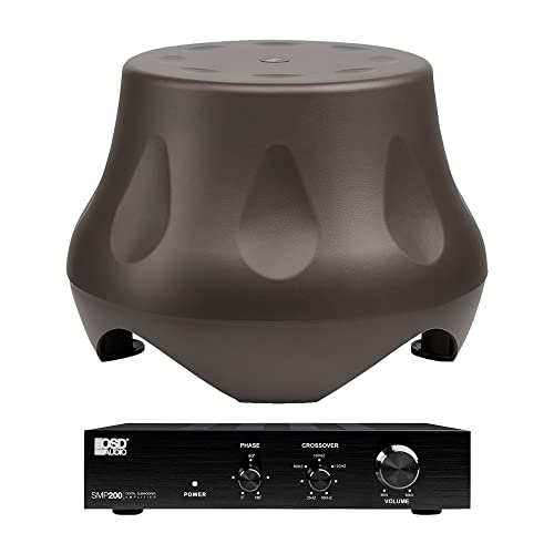 OSD Audio Forza 10″ Outdoor Weatherproof Subwoofer with 200W Class D Sub...