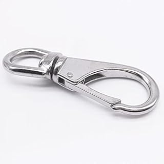 WKOOA Swivel Snap Hook Stainless Steel - M7/#3 Pack 5