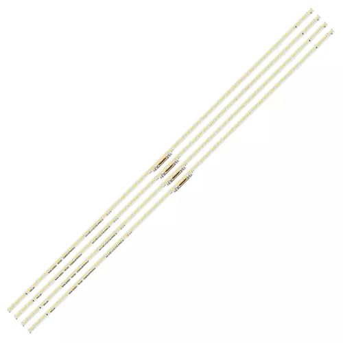 OOGEWSD 4 �� LED �X�g���b�v�́AFit for Sammsung Un85au8000G S1Q7-850-R0 S1A8-850SM0-R0 52LEDS 466mm UN85au8000 85au8000 �ɓK�p���܂��B �e���r���C�g�X