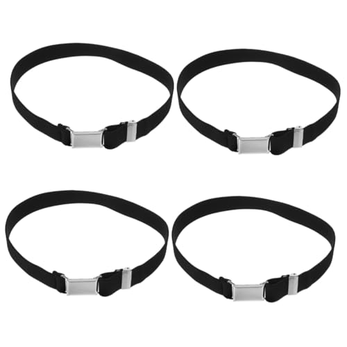TOVINANNA 4pcs Boys and Girls Belt Boys Elastic Belt Stretchy Comfortable Accessory
