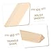 SOLUSTRE 10pcs Wooden Window Molding Trim Decorative Wall Trim Faux Windows for Diy Projects