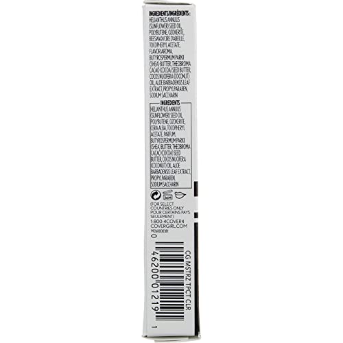 Image of CoverGirl Outlast Lipcolor Moisturizing Topcoat Clear [500] 0.06 oz (Pack of 4)