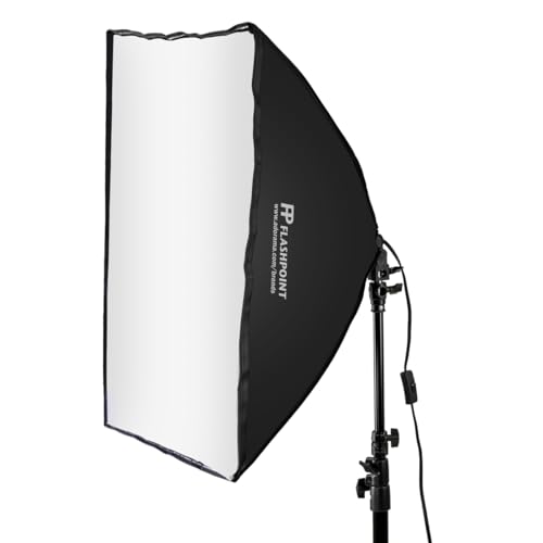 Flashpoint SoftBox, 70 watt Fluorescent Light Unit with Built in 19.5x27.5