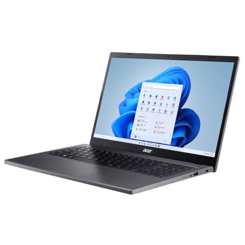 Image of Acer Aspire 5 Personal Laptop, 2024, 15.6 inch 1920 x 1080 IPS Touchscreen, Intel-8 Core i5-13420H, 8GB LPDDR5, 512GB SSD, Win11 Pro, Wi-Fi 6, BT 5.1, 720p HD Camera, Steel Gray
