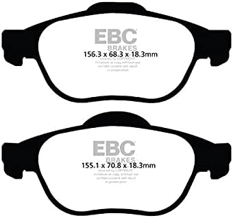 DP21353/2 EBC Klocki hamulcowe GREENSTUFF Brakes do Renault Grand Scenic Mk2