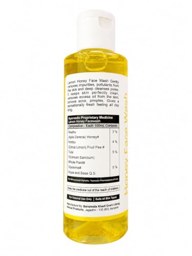 Image of Lemon & Honey Face Wash for Fresh & Nourished Skin - Pack of 3