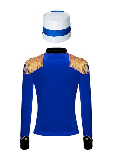 Disfraz completo para niñas 6 años azul real miniatura 2