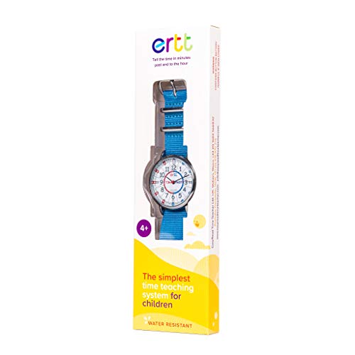 ertt EasyRead Kids Time Teacher Watch - Kids Gifts - Watches for Boys & Girls - Children's Watch Analogue - Kids Watches for Boys Ages 5-7 - Learn to Tell The Time - 3 Step Educational Watch