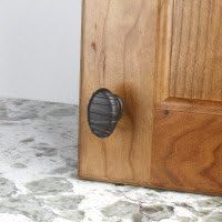 世紀Mackinac 1 &ndash; 1 / 2 "オーバルノブ、Vanity家具引き出しノブ、米国特許デザイン、28408 Pac