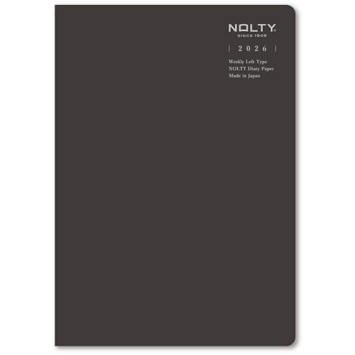 �\�� NOLTY �蒠 2026�N 4���n�܂� A5 �E�B�[�N���[ �e�B�I �u���b�N 9312