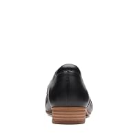Clarks Women's Juliet Palm Loafer, Black Leather, 7 M US — image 8