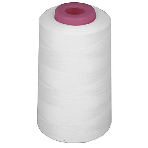 Vogue Fabrics Serger Cone Thread - 4000 yds White 651