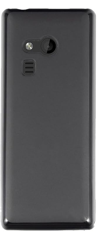 More Fit Silicon Back Cover for Nokia 216 Dual/Nokia 216 - Black