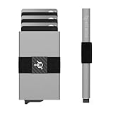 QUICK & EASY CARD ACCESS: The CODE 118 smart wallet for men combines sleek credit card holder design with smart popup ejector. Simply press the button and your cards slide out in a smooth, stepped layout, providing quick, secure & organized access. R...
