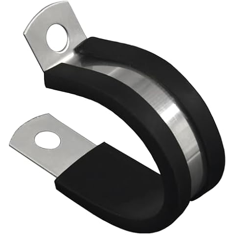 20 PCS Rubber Cushioned R Shape Clamps Cover