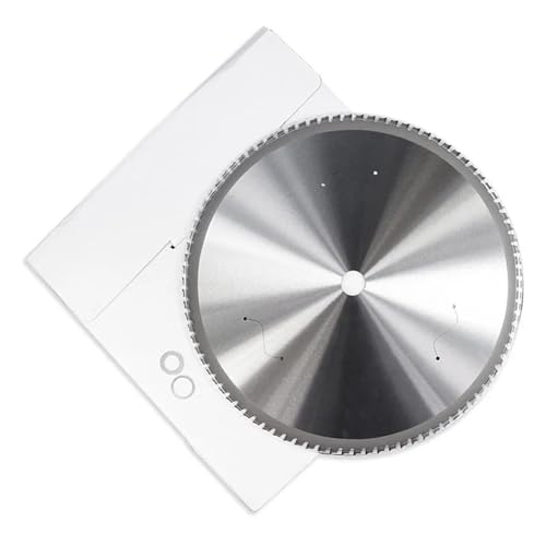 Disque de coupe en métal à revêtement bleu anti-échauffement 80T