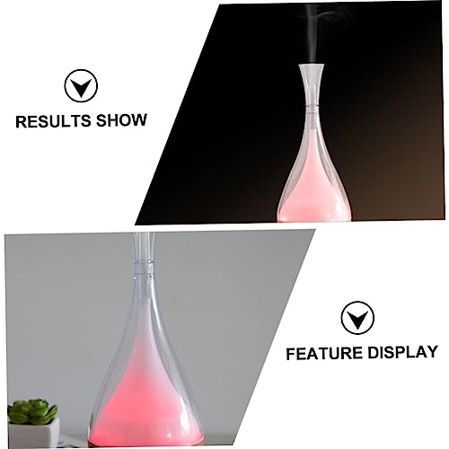 Diffuseur huiles essentielles avec humidificateur à motif et luminaire de nuit - 7