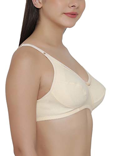 Image of Clovia Women's Cotton Wire Free Full Cup Non Padded Bra