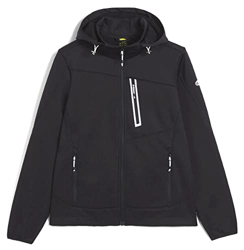 Softshell Athena Diadora noir XL - Veste de travail pour homme