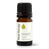 Plant Therapy Cardamom Essential Oil. 100% Pure, Undiluted, Therapeutic Grade. 5 ml (1/6 oz).