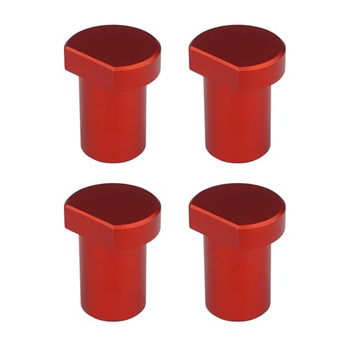 Set di 4 panchine in alluminio per cani, banchi da lavoro, pioli per frenare e piallare stabili, con fori da 19 mm o 20 mm