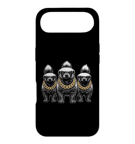 Honey Badger Ratel Rap �I�[���h�X�N�[�� ���g�� �X�g���[�g�E�F�A 80�N�� 90�N�� �X�}�z�P�[�X iPhone Air �p