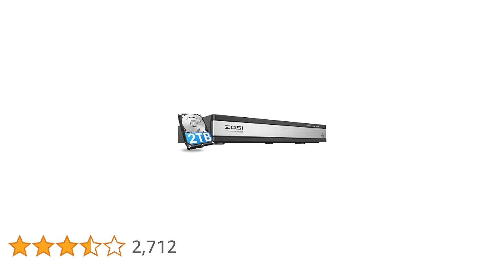 Amazon.co.jp: ZOSI 16CH 1080P 防犯レコーダー hdd2tb 防犯