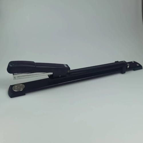 jojofuny Heavy-Duty Multi-Function Long Arm Stapler for Office and Home Use, Sturdy Iron Construction with Quick Stapling and Convenient Storage, Large Desktop Stapler for Binding Documents - Image 8
